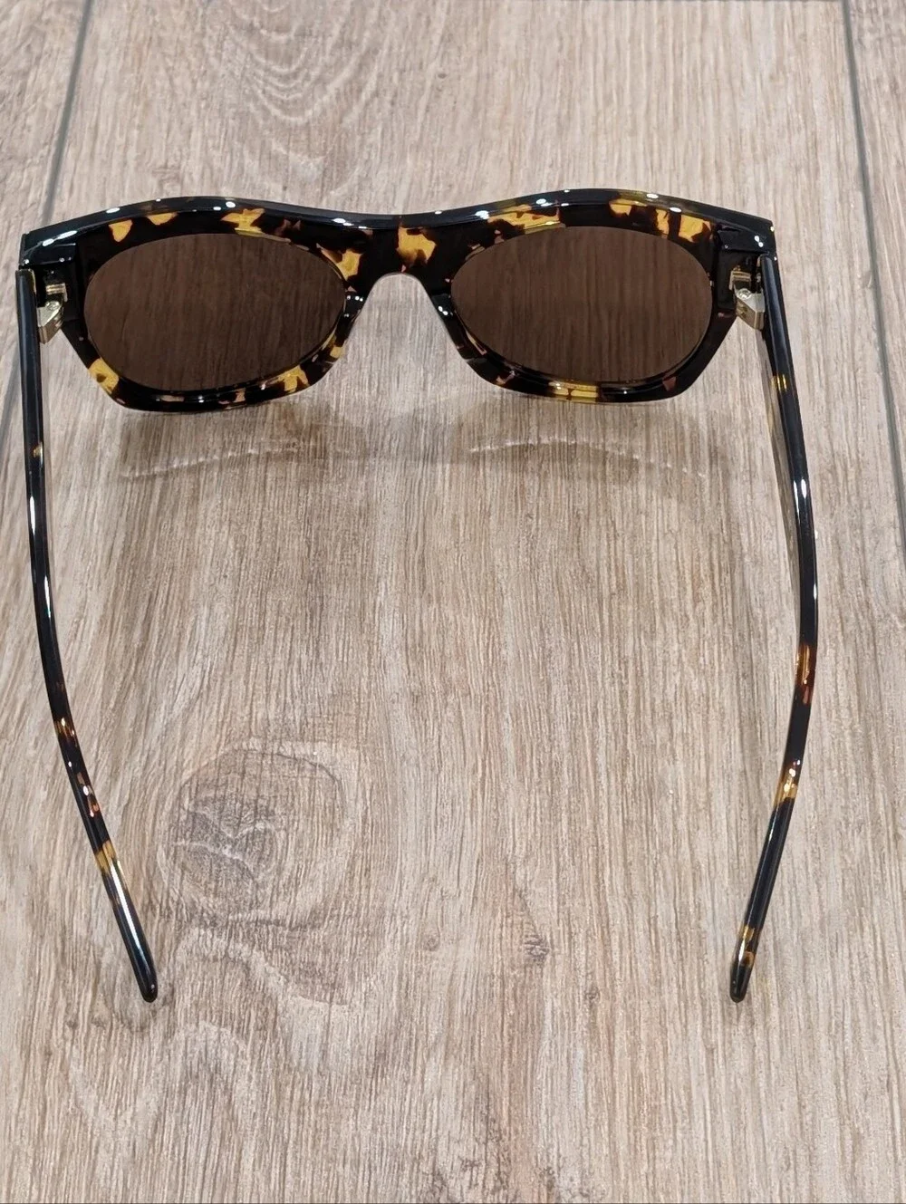 $570 Mens Authentic BOTTEGA VENETA 54mm Square Sunglasses Havana Brown